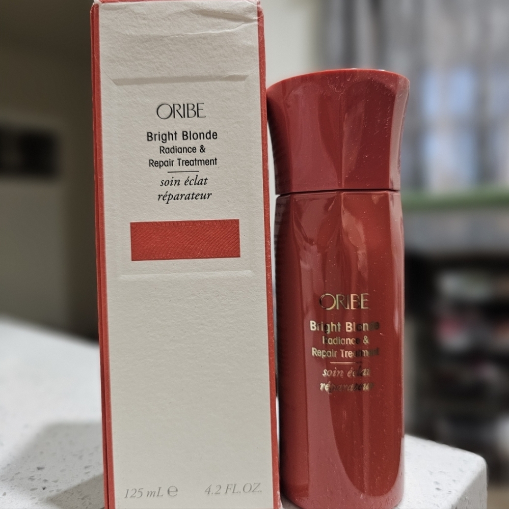 Oribe Bright Blonde Radiance & Repair Treatment - Vibrant Red